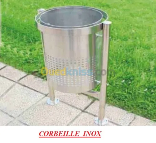 Fabrication  de  mobiliers urbains et éclairage LED 