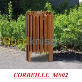 Fabrication  de  mobiliers urbains et éclairage LED 