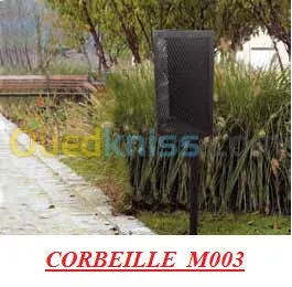 Fabrication  de  mobiliers urbains et éclairage LED 