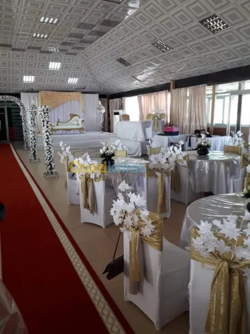 Décoration des salles des fêtes