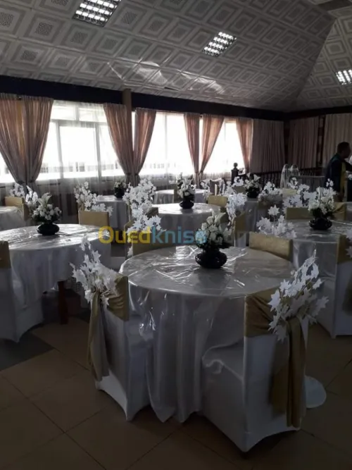 Décoration des salles des fêtes