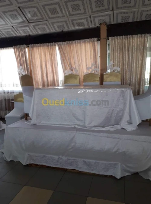 Décoration des salles des fêtes