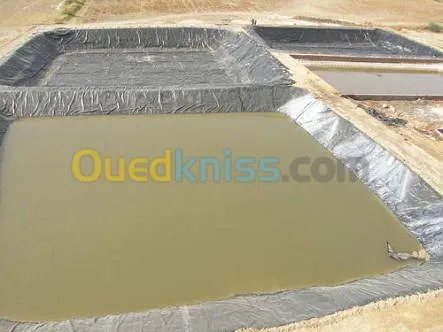 Géotextile et Géomembrane