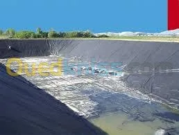 Géotextile et Géomembrane