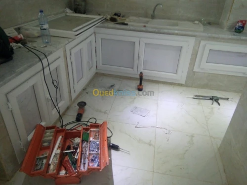 Fabrication Fenétre/ridaux/porte aluminium+(réparation)