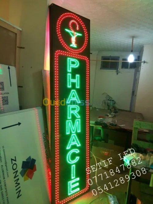 ENSEIGNES LUMINEUSES EL LED