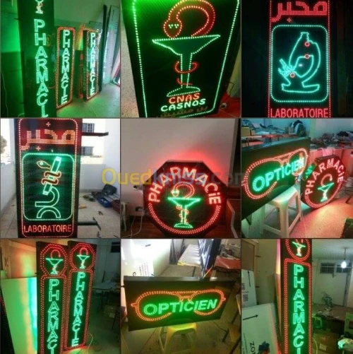 ENSEIGNES LUMINEUSES EL LED