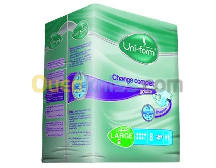COUCHE UNIFORM L/M/S ADULT