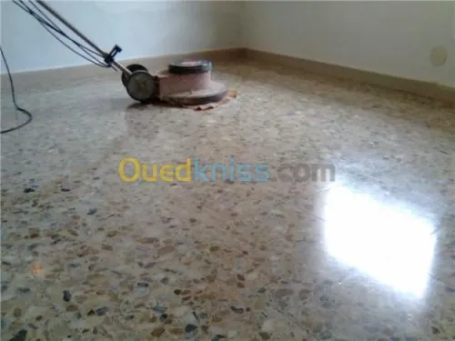 pansage et lustrage de carrelage 