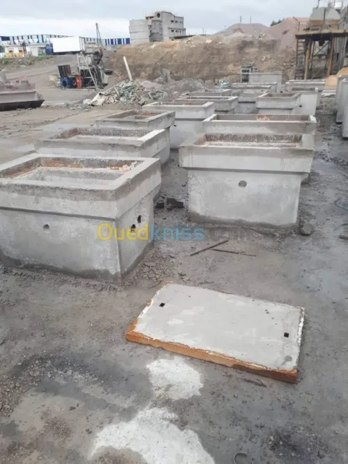 Fabrication des produits en béton 