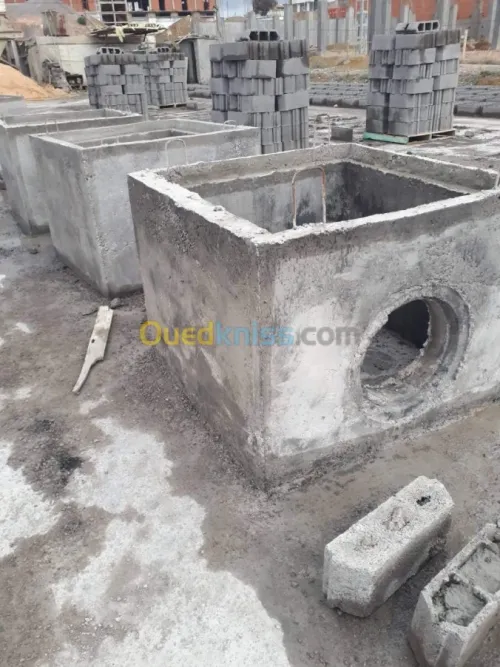 Fabrication des produits en béton 