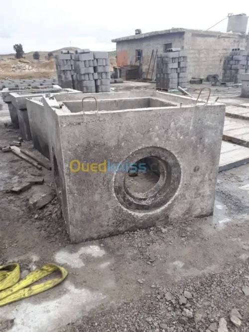 Fabrication des produits en béton 