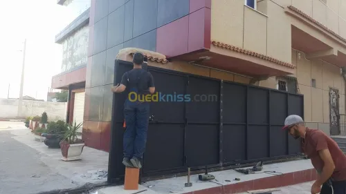 Toute travaux de Sérurier ,fer forgé.