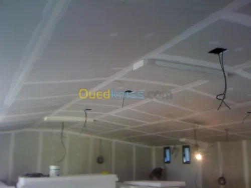  placo plâtre mdf Parquet 