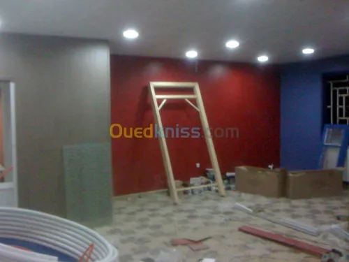  placo plâtre mdf Parquet 