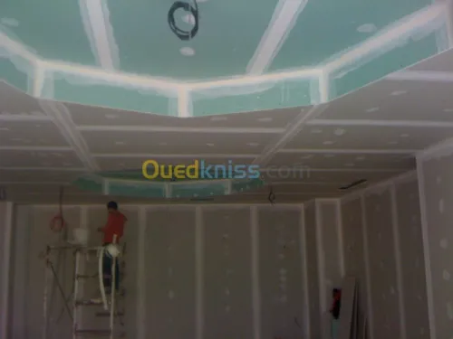  placo plâtre mdf Parquet 