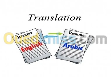 traduirer CV vers Anglais