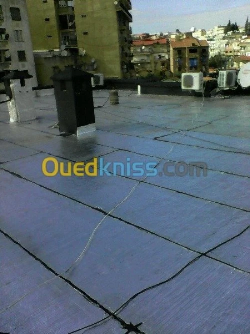 Étanchéité isolation forme de pente