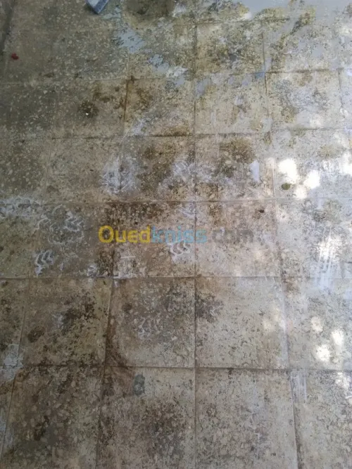 ponçage et lustrage