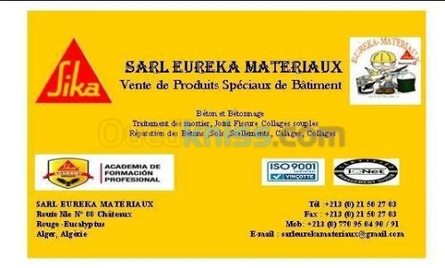 produit spéciaux de batiment 