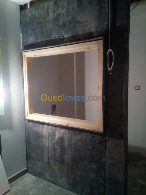 plombage, habillage et portes plombées