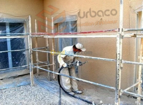 Mortier Ciment Projeté