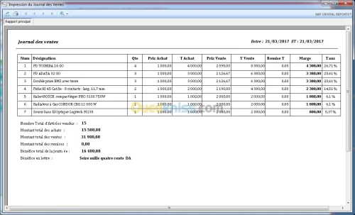 LOGICIEL LG-STOCK