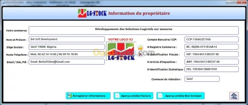 LOGICIEL LG-STOCK