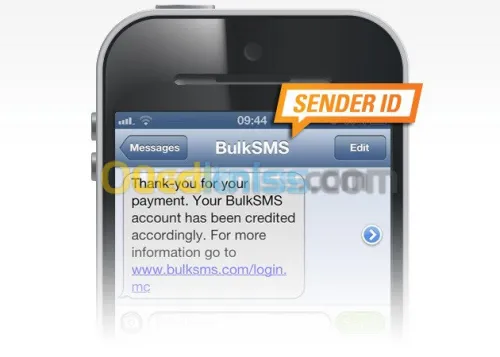 Bulk SMS, SMS ID, SMS Personnalisés