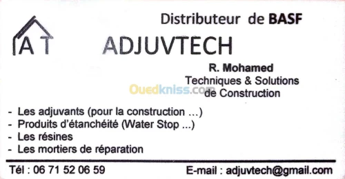Distributeur des produits BASF 