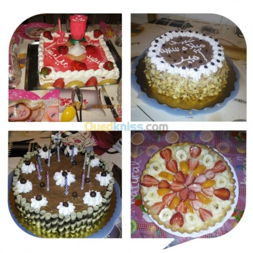 Gâteaux sur commande