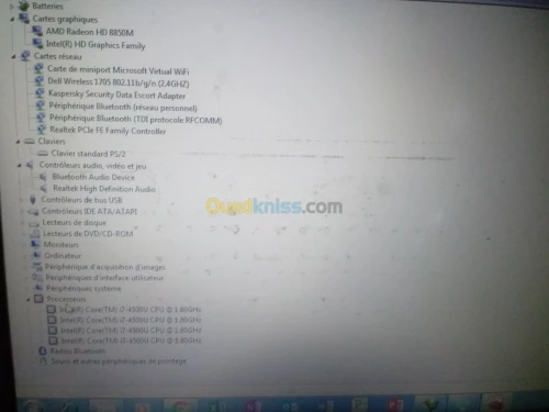 Laptop Dell inspiron15 3537