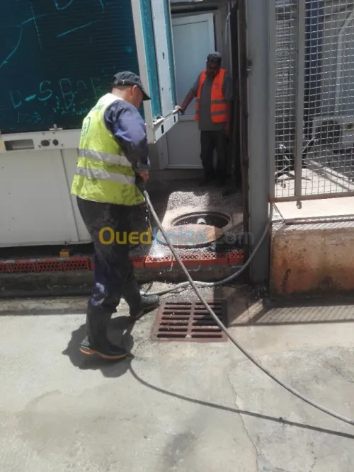 Débouchage vidange fossé septiques