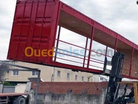 Aménagement de conteneur, fabrication de cabine Modulaire & base de vie.