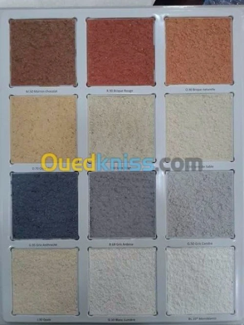 monocouche de facade mochetes ecrase