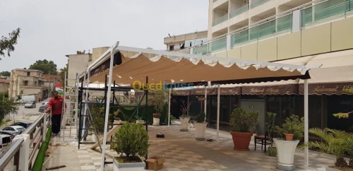 pergola pour piscine et jardin terrass