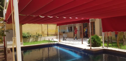 pergola pour piscine et jardin terrass