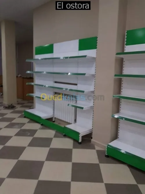 rayonnage superette/industriel