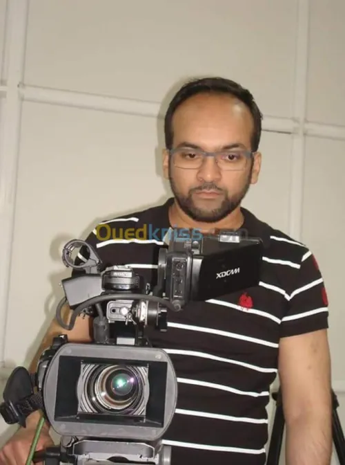 cameramen et photographe professionnel 