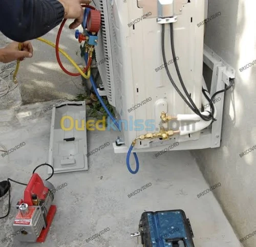 Installation de climatiseur 
