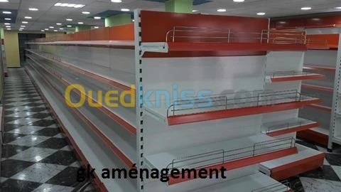rayonnage  superette 