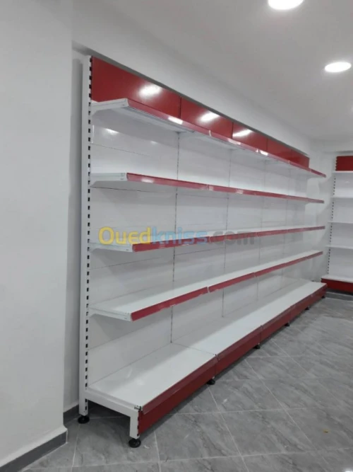 rayonnage  superette 