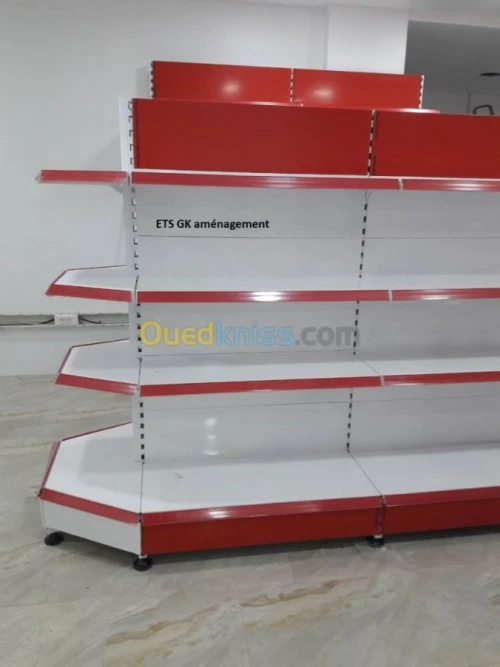 rayonnage  superette 