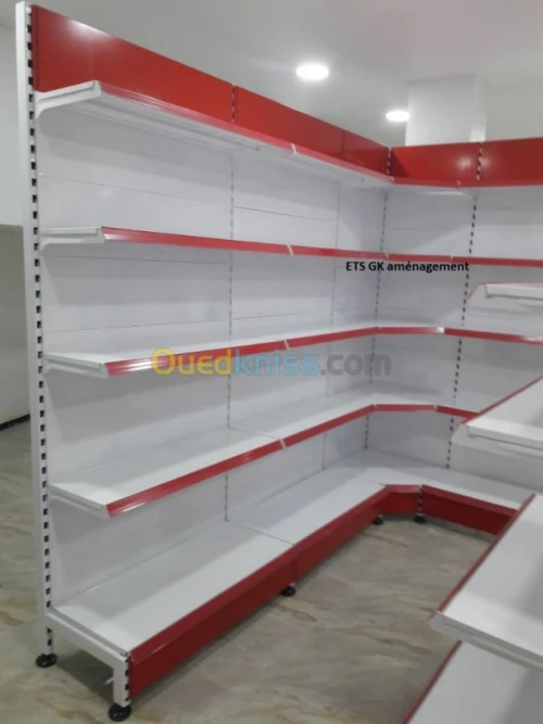 rayonnage  superette 