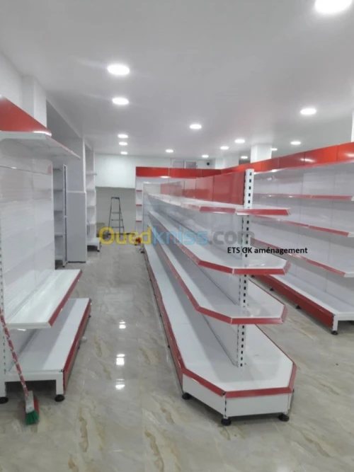 rayonnage  superette 