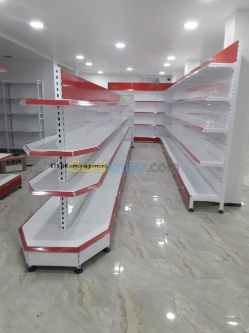 rayonnage  superette 