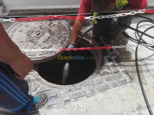 Curage débouchage canalisation vidange