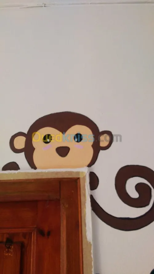 Dessin sur les murs 
