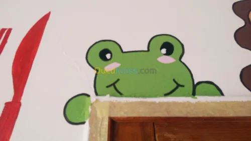 Dessin sur les murs 