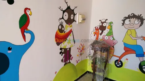 Dessin sur les murs 